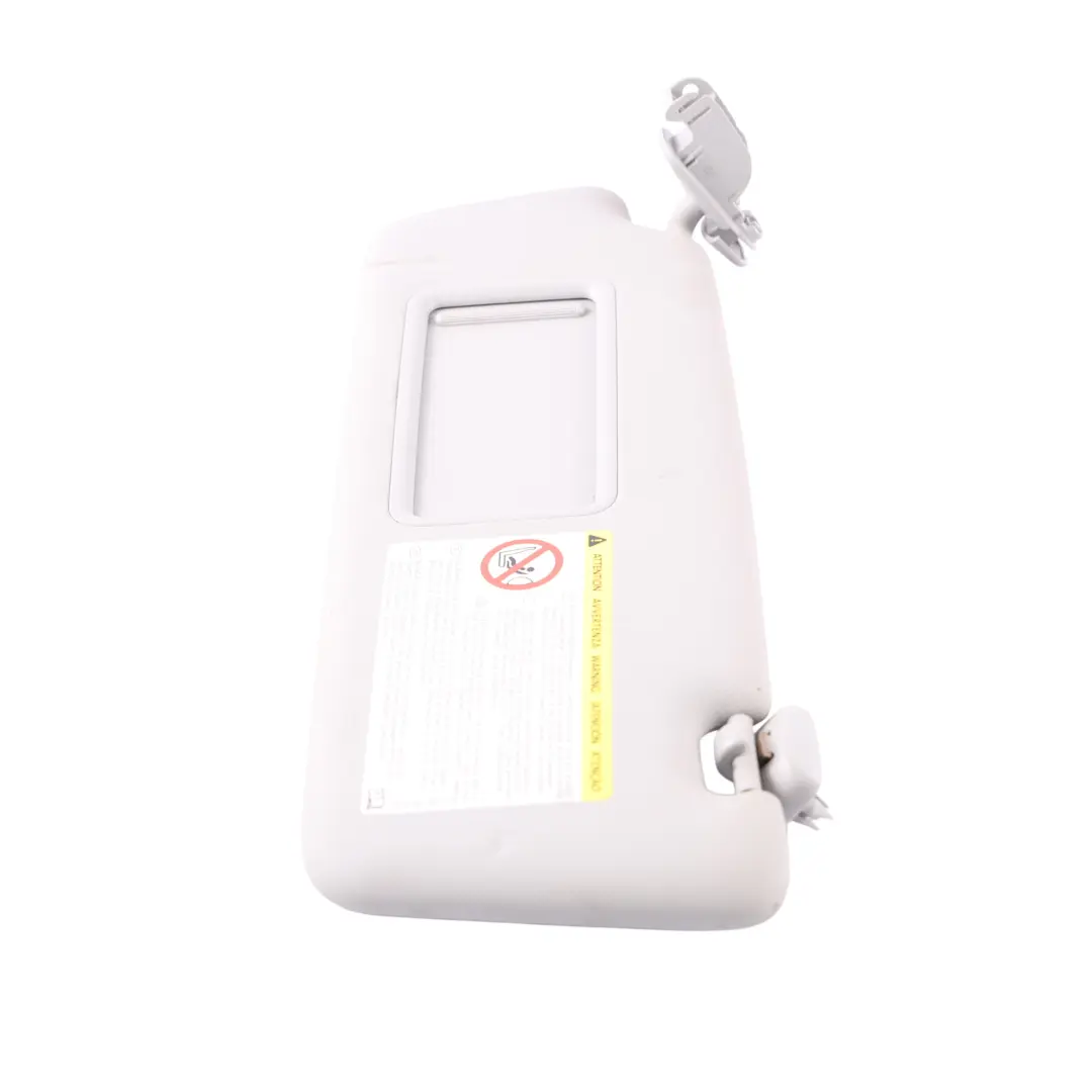 Audi A3 8V Osłona Przeciwsłoneczna Panel Lusterka Szara Lewa - SKU 8V0857551-2 - Numer Części 8V0857551