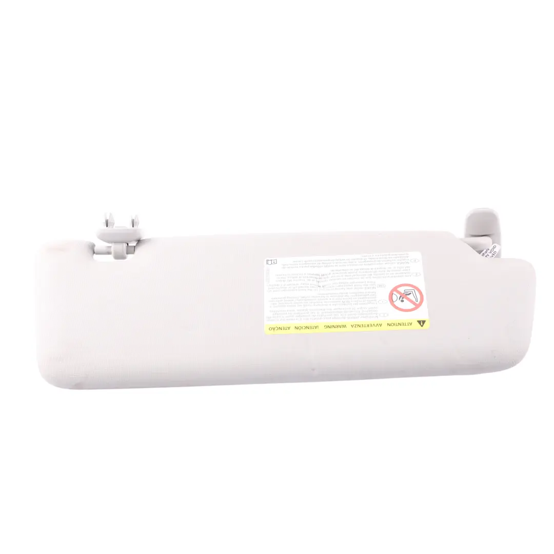 Audi A3 8V Sunvisor Cover Mirror Panel Grey Left N/S - SKU 8V0857551-2 - Part number 8V0857551