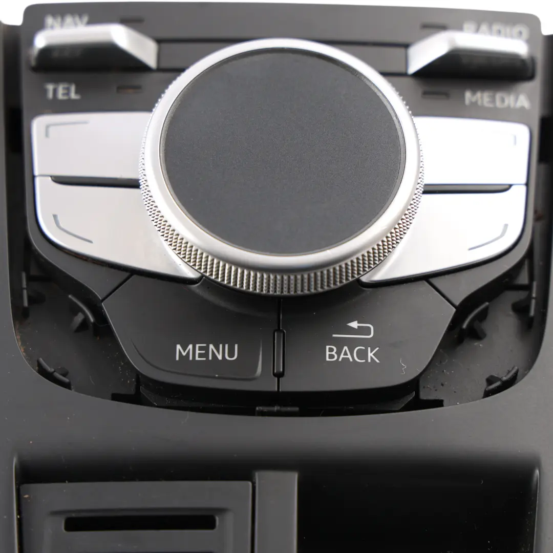 Audi S3 8V MMI Centre Console Multimedia Sat Nav Switch Panel - SKU 8V0919614AA - Part number 8V0919614AA