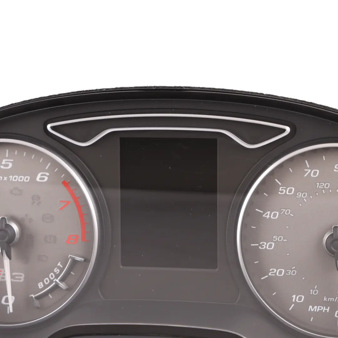 Audi S3 8V Instrument Cluster Speedometer Speedo Clocks Dual-Clutch - SKU RHD-8V0920871G - Part number 8V0920871G