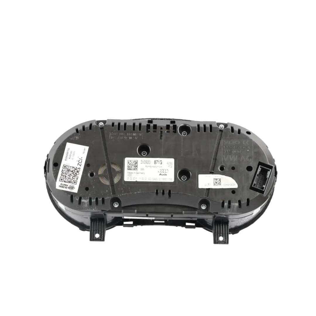 Audi S3 8V Instrument Cluster Speedometer Speedo Clocks Dual-Clutch - SKU RHD-8V0920871G - Part number 8V0920871G