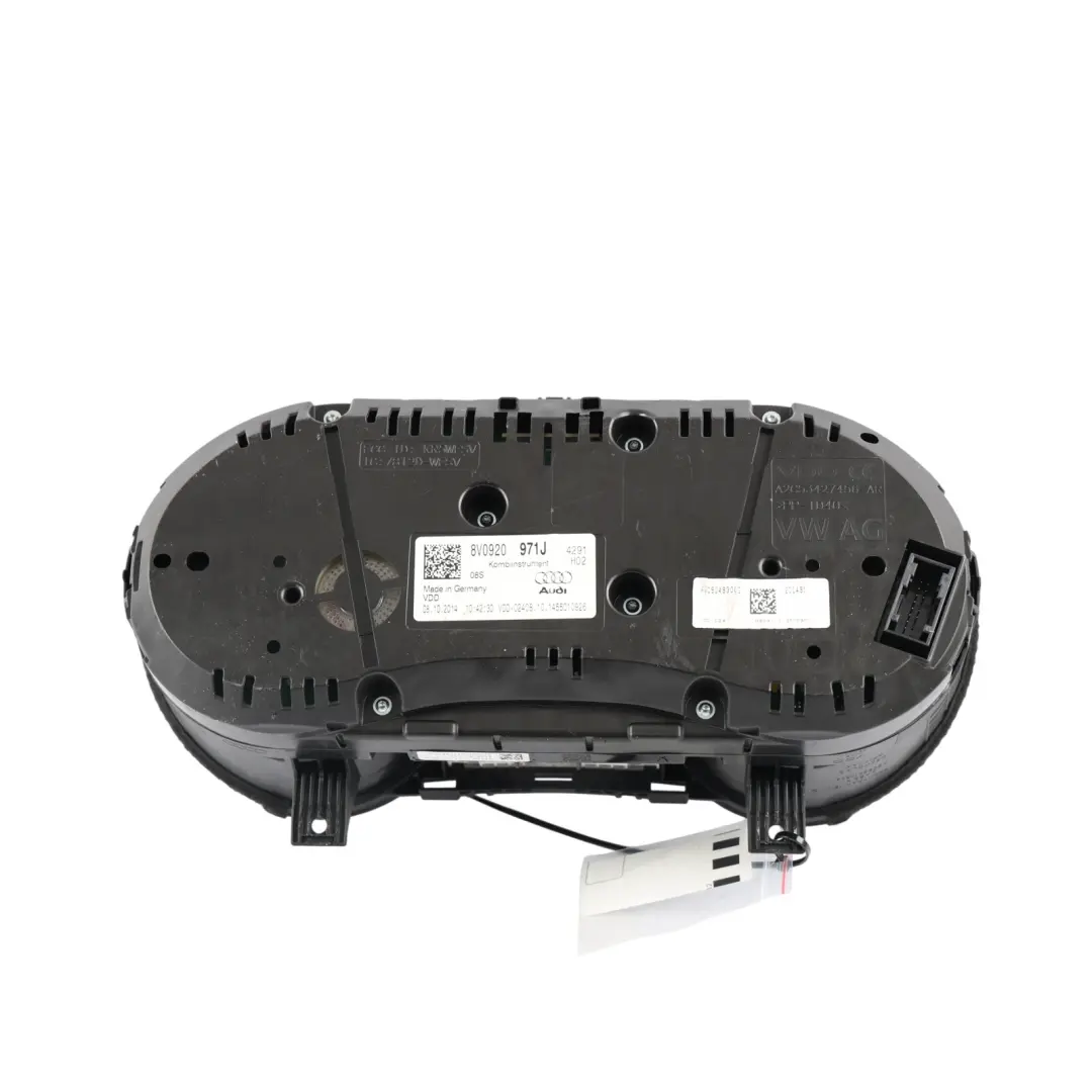 Instrument Cluster Speedo Meter Clocks Petrol Automatic to Audi S3 8V with Part number 8V0920971J Audi S3 8V Instrument Cluster Speedo Meter Clocks Petrol Automatic - SKU 8V0920971J-1 - Part number 8V0920971J
