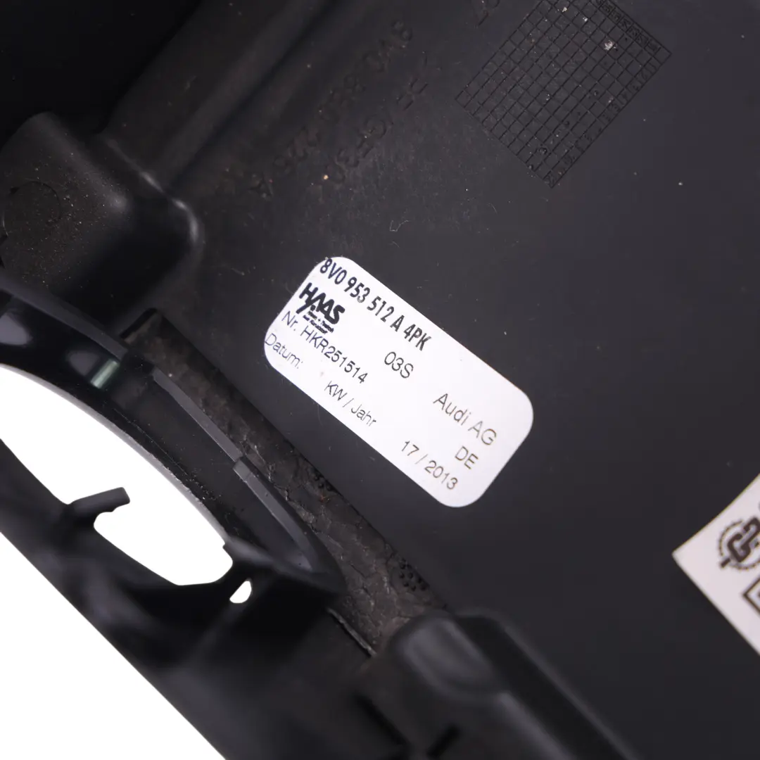 Dolna Osłona Kolumny Kierownicy Obudowa Panel do Audi A3 8V o numerze 8V0953512A Audi A3 8V Dolna Osłona Kolumny Kierownicy Obudowa Panel - SKU 8V0953512A - Numer Części 8V0953512A
