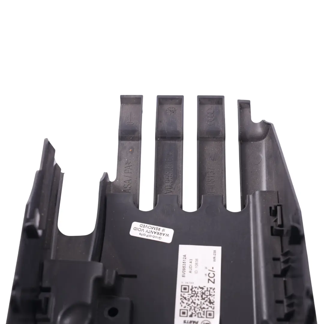 Audi A3 8V Cache Inférieur Colonne Direction Volant Habillage - SKU 8V0953512A - Numéro de pièce 8V0953512A