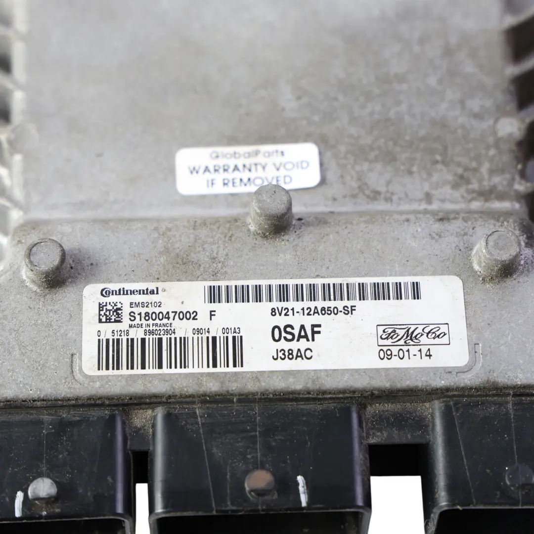 Sterownik Silnika 82KM do Ford Fiesta Fusion Mk7 1.2 Benzyna o numerze 8V21-12A650-SF Ford Fiesta Fusion Mk7 1.2 Benzyna Sterownik Silnika 82KM - SKU 8V21-12A650-SF - Numer Części 8V21-12A650-SF