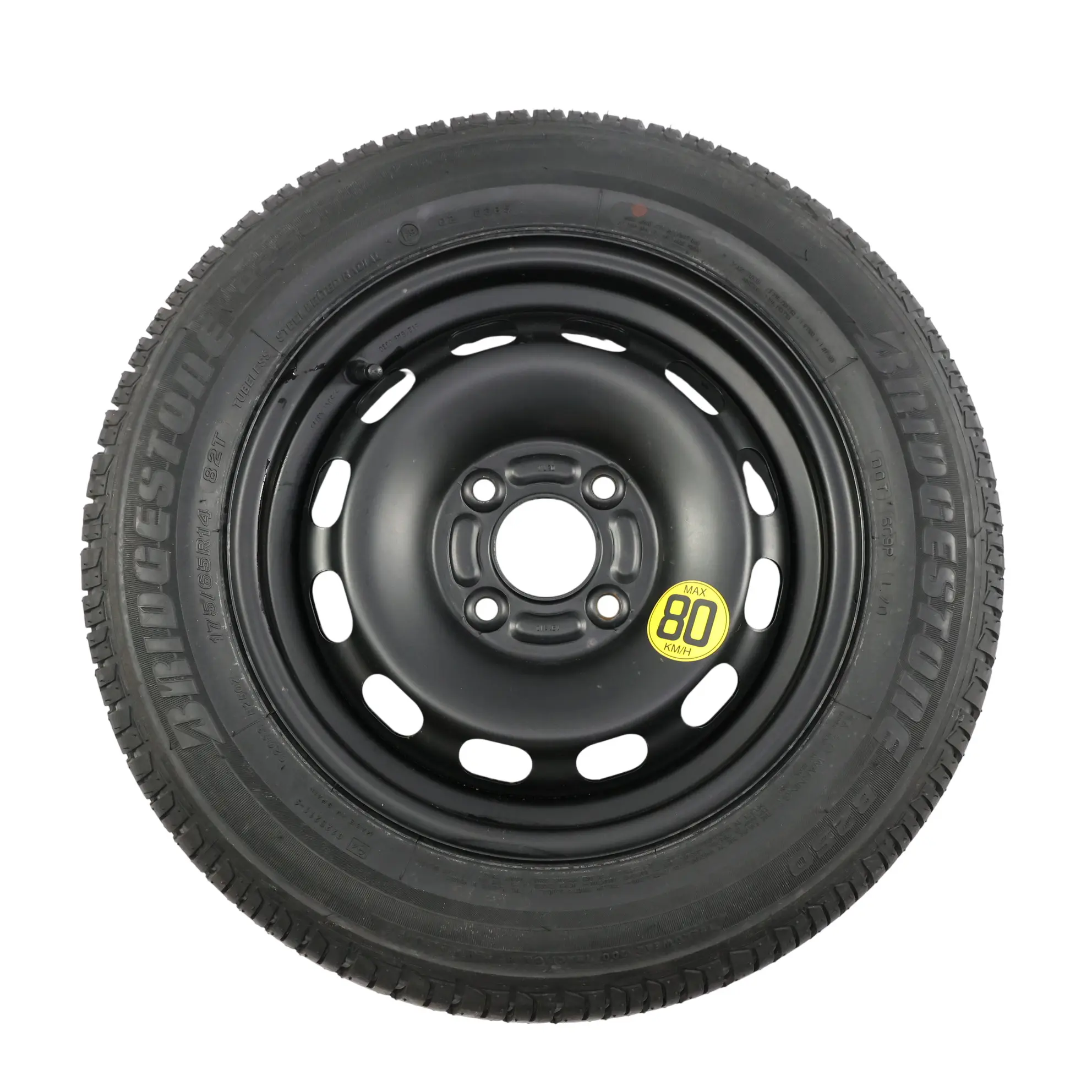 Ford Fiesta Mk7 Rueda Repuesto Emergencia 14" Bridgestone 175/65 8V21BA-10330
