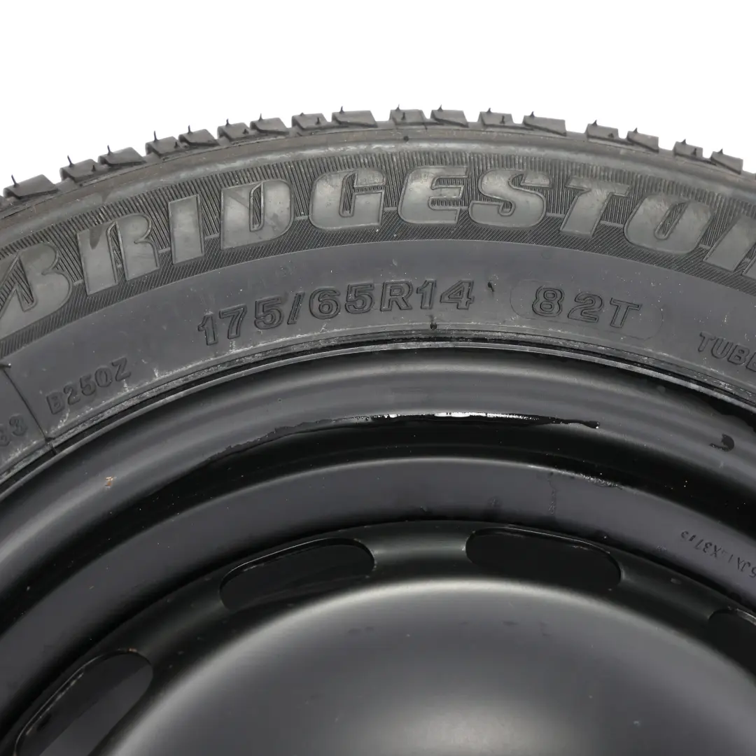 Ford Fiesta Mk7 Koło Dojazdowe 14" Bridgestone 175/65 - SKU 8V21BA-10330 - Numer Części 8V21BA-10330