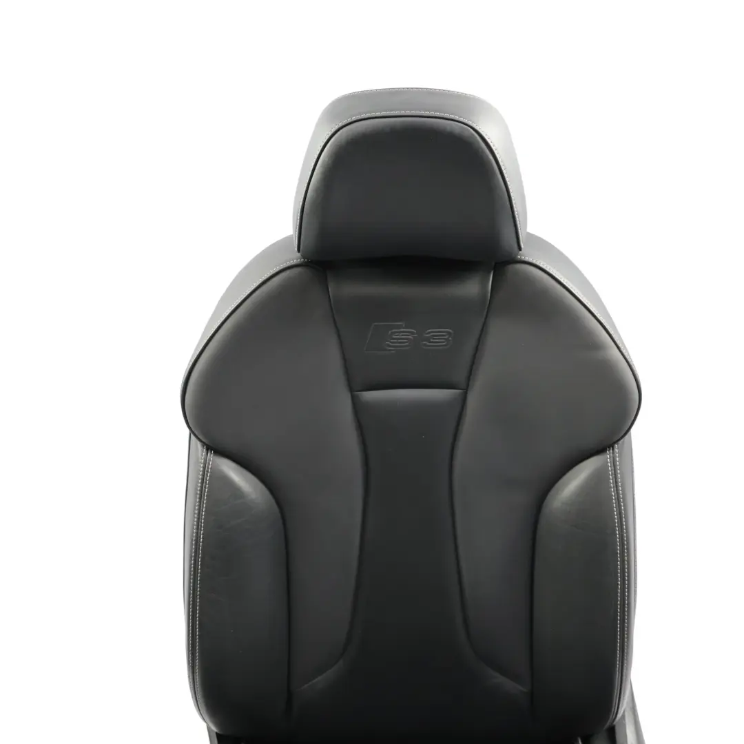 Audi S3 8V Asiento Deportivo Delantero Calefactado Izquierdo Interior Cuero Negr - SKU 8V4881805M-2 - Número de pieza 8V4881805M