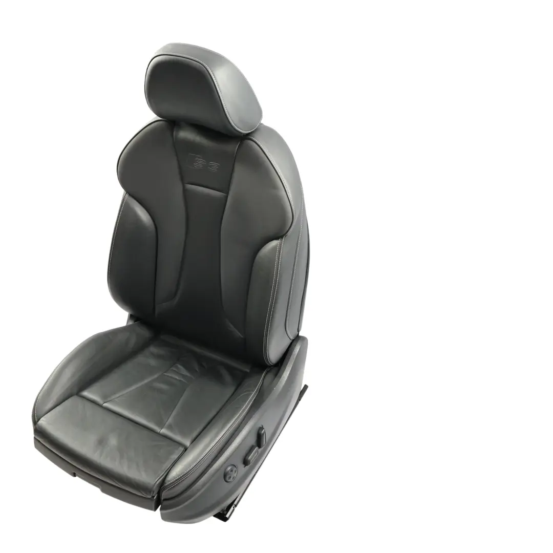 Audi S3 8V Front Sport Seat Heated Left N/S Interior Black Leather - SKU 8V4881805M-2 - Part number 8V4881805M