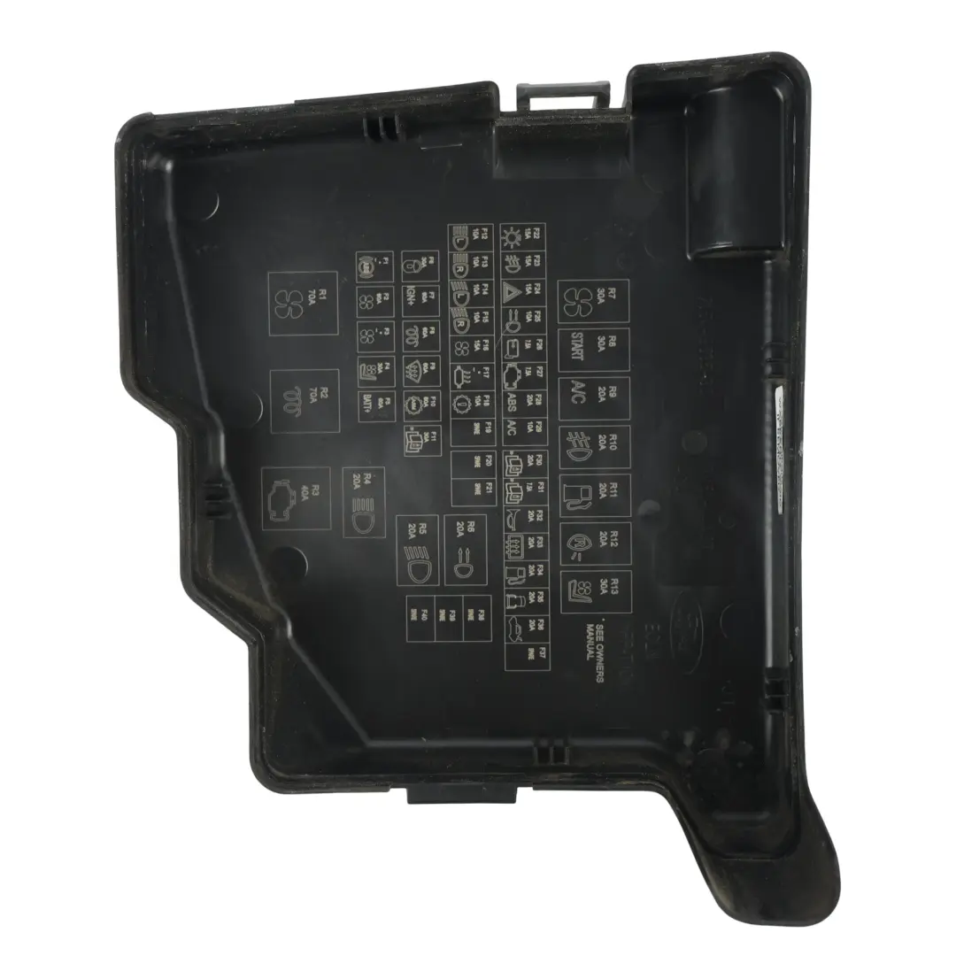 Ford Fiesta Mk7 Tapa Caja Fusibles Compartimento Motor - SKU 8V51-14A07-CA - Número de pieza 8V51-14A07-CA