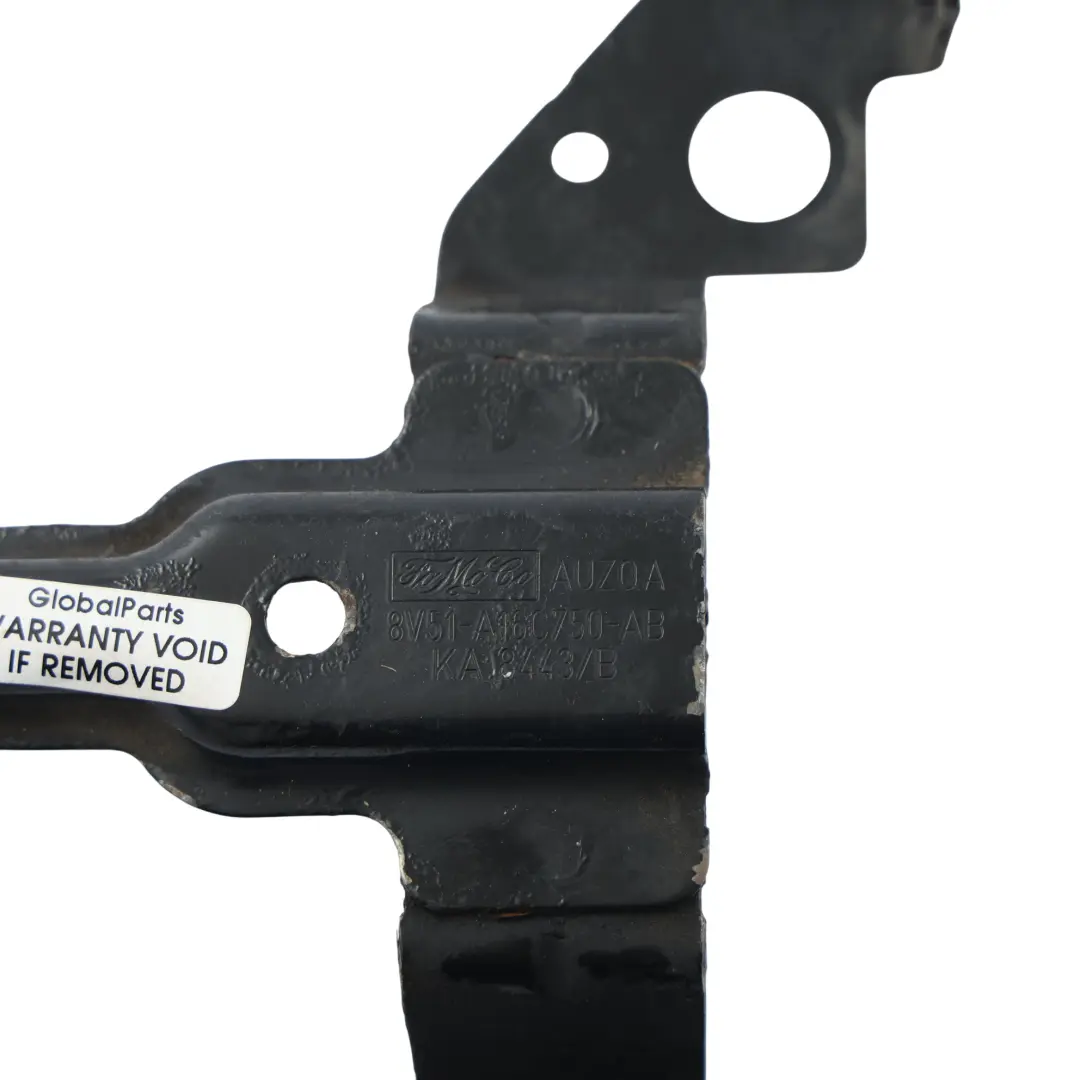 Hood Bonnet Catch Holder Bracket Mount to Ford Fiesta Mk7 with Part number 8V51-A16C750-AB Ford Fiesta Mk7 Hood Bonnet Catch Holder Bracket Mount - SKU 8V51-A16C750-AB - Part number 8V51-A16C750-AB
