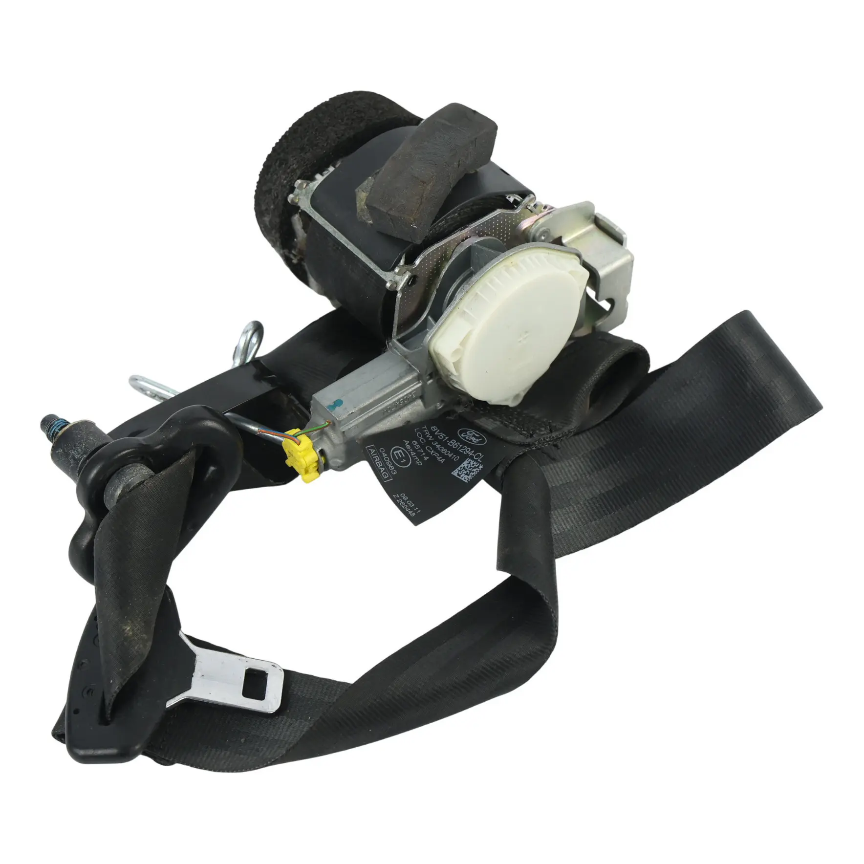 Ford Fiesta Mk7 3 Door Seat Belt Seatbelt Front Right O/S Side 8V51-B61294-CL