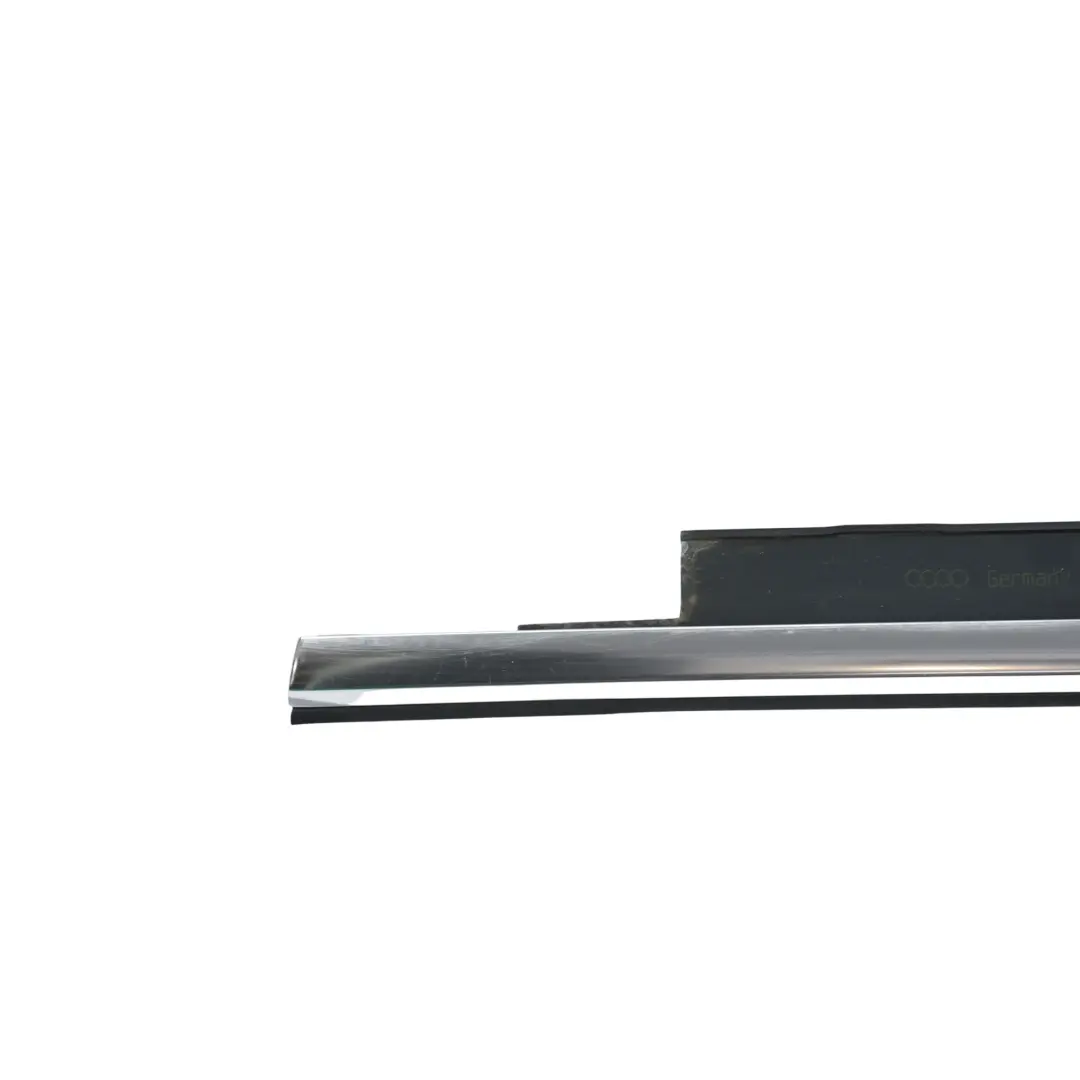 Audi A3 S3 8V Door Window Trim Strip Front Left N/S Weatherstrip Chrome - SKU 8V5853283B - Part number 8V5853283B