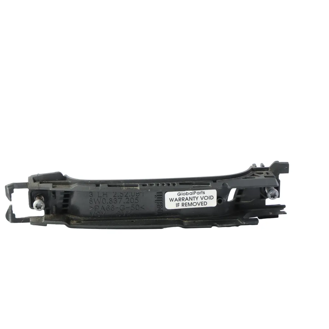 Audi A5 F5 Exterior Door Handle Grab Trim Cover Panel Front Left N/S - SKU 8W0637205 - Part number 8W0637205