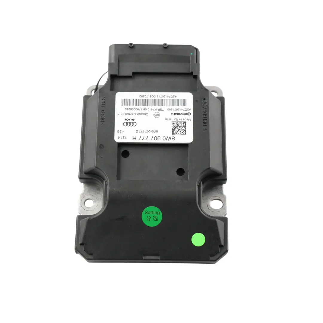 Control Unit Module to Audi A4 S4 B9 A5 S5 F5 Chassis with Part number 8W0907777H Audi A4 S4 B9 A5 S5 F5 Chassis Control Unit Module - SKU 8W0907777H - Part number 8W0907777H
