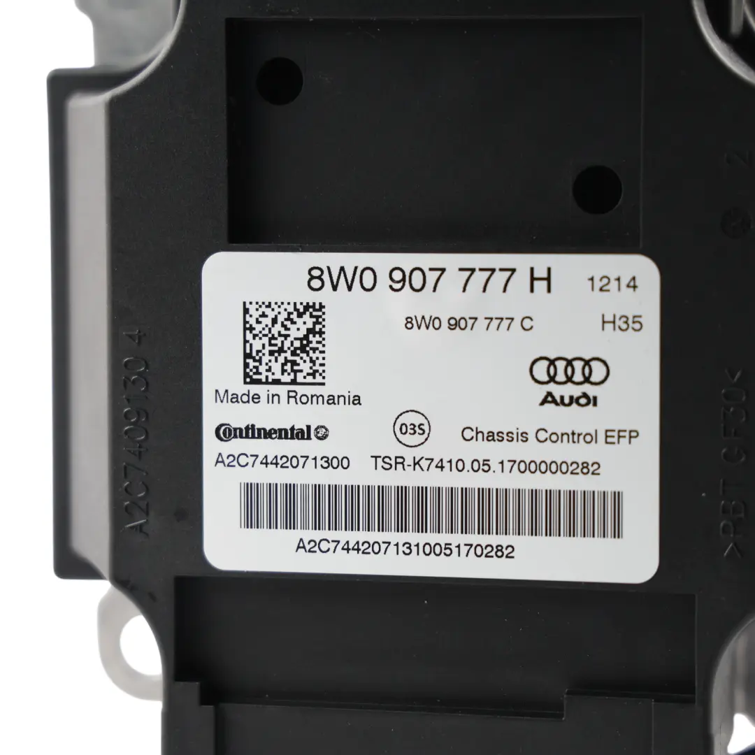 Audi A4 S4 B9 A5 S5 F5 Chassis Control Unit Module - SKU 8W0907777H - Part number 8W0907777H