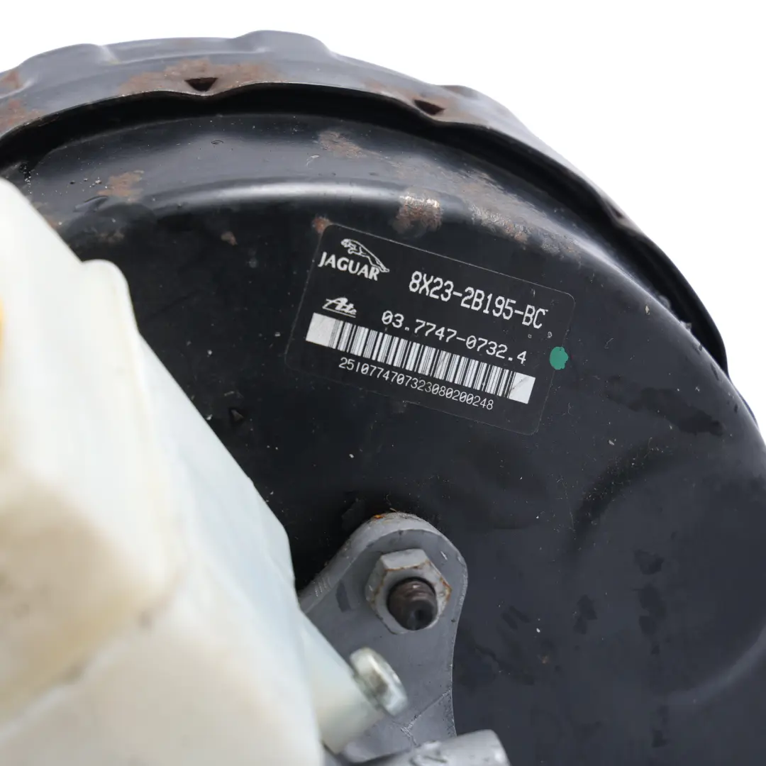 Brake Servo Booster Master Cylinder Unit 3.0 Diesel to Jaguar XF X250 with Part number 8X23-2B195-BC Jaguar XF X250 Brake Servo Booster Master Cylinder Unit 3.0 Diesel - SKU 8X23-2B195-BC - Part number 8X23-2B195-BC