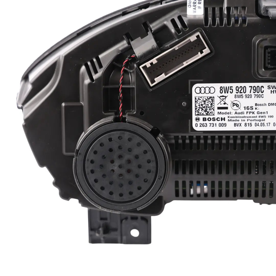Audi A5 S5 Petrol Instrument Cluster Speedometer Petrol Automatic - SKU 8W5920790C-1 - Part number 8W5920790C