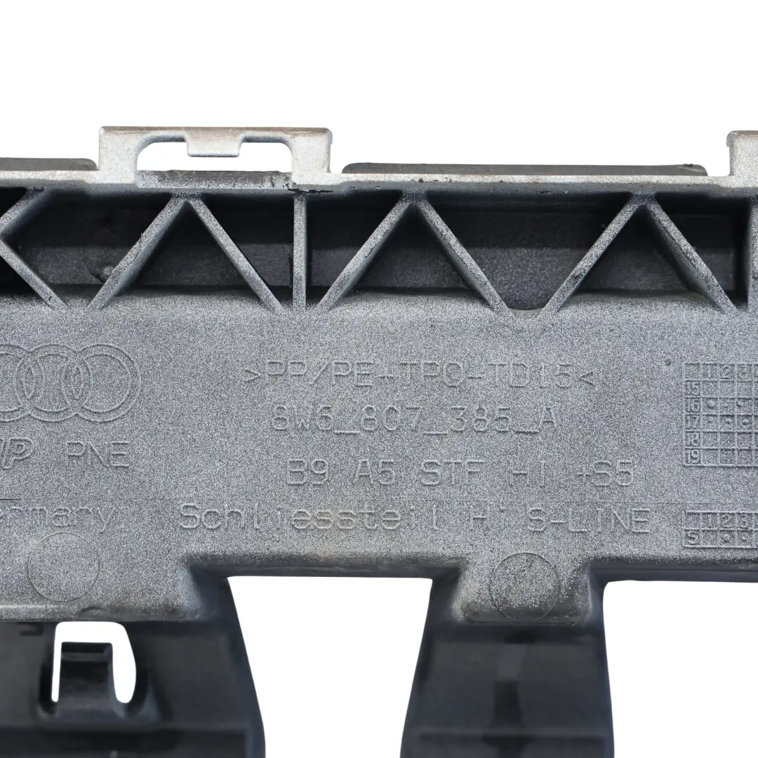 Soporte Central Parachoques Trasero para Audi A5 S5 F5 con número de pieza 8W6807385A Audi A5 S5 F5 Soporte Central Parachoques Trasero - SKU 8W6807385A - Número de pieza 8W6807385A