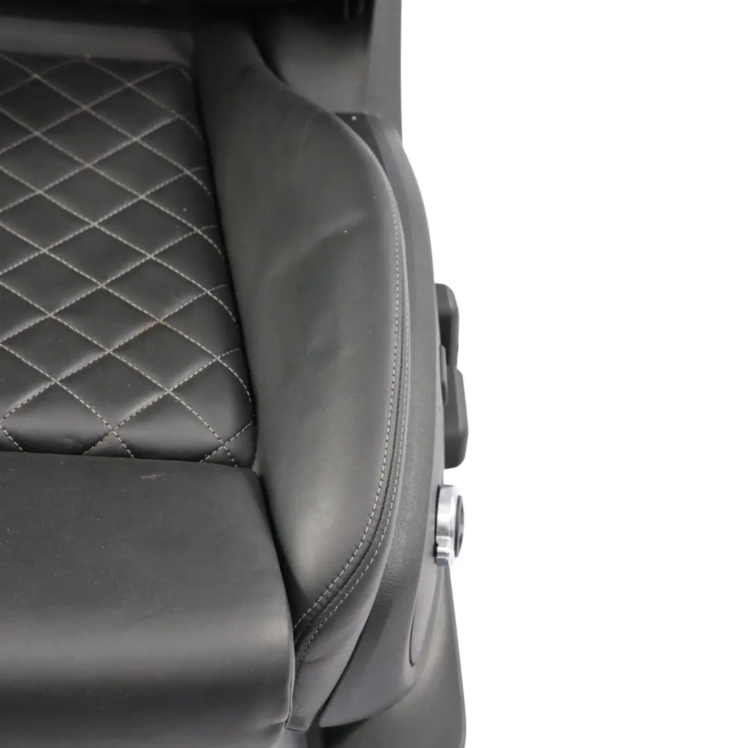 Fotel Przedni Sport Elektryczny Grzany Masaż Skóra Lewy Czarny do Audi A5 F5 o numerze 8W6881805BJ Audi A5 F5 Fotel Przedni Sport Elektryczny Grzany Masaż Skóra Lewy Czarny - SKU 8W6881805BJ-3 - Numer Części 8W6881805BJ