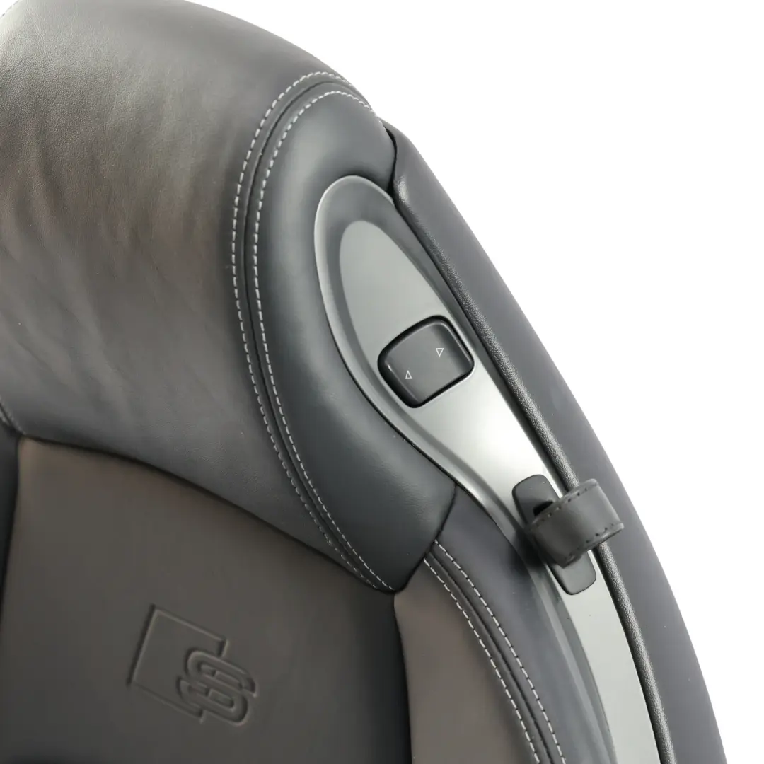 Audi A5 F5 Fotel Przedni Sport Elektryczny Grzany Masaż Skóra Lewy Czarny - SKU 8W6881805BJ-3 - Numer Części 8W6881805BJ