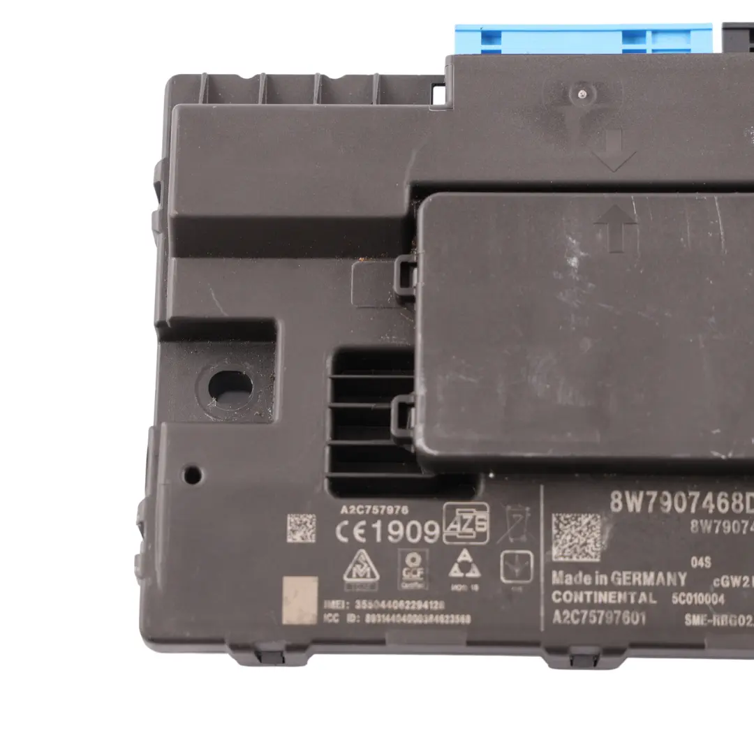 Audi A5 S5 F5 Gateway Data Bus Module Control Unit - SKU 8W7907468D - Part number 8W7907468D