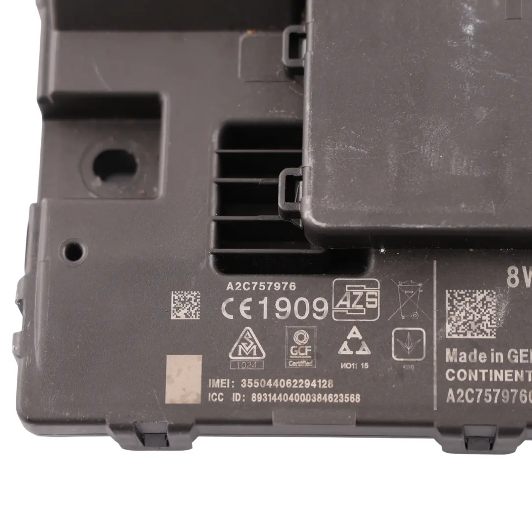 Audi A5 S5 F5 Gateway Data Bus Module Control Unit - SKU 8W7907468D - Part number 8W7907468D