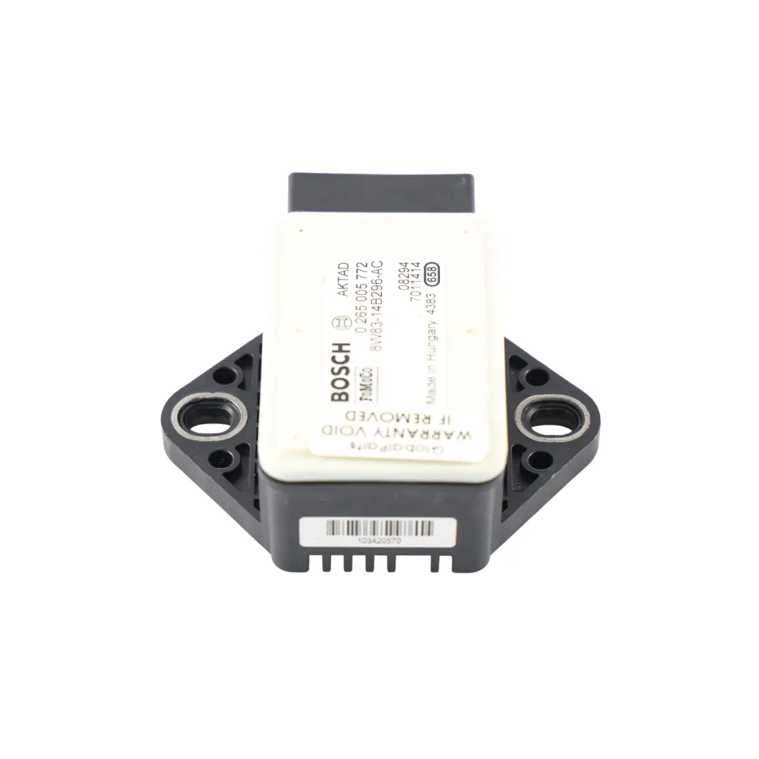Sensore Imbardata ESP Modulo per Jaguar XK XKR X150 XF X250 con numero di parte 8W83-14B296-AC Jaguar XK XKR X150 XF X250 Sensore Imbardata ESP Modulo - SKU 8W83-14B296-AC - Numero di parte 8W83-14B296-AC