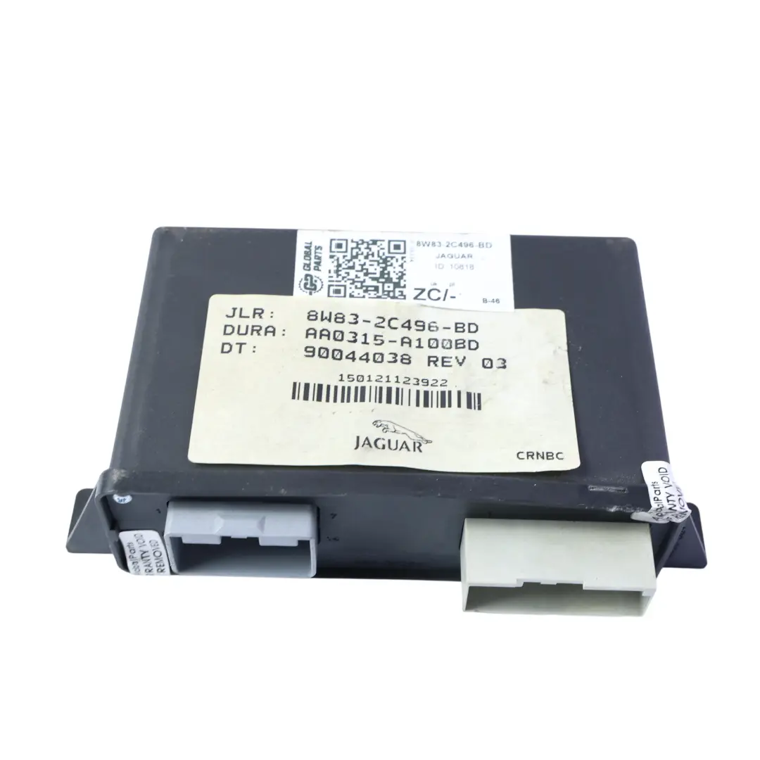 Module Commande Frein Stationnement Électrique pour Jaguar XF X250 à propos du numéro de pièce 8W83-2C496-BD Jaguar XF X250 Module Commande Frein Stationnement Électrique - SKU 8W83-2C496-BD - Numéro de pièce 8W83-2C496-BD