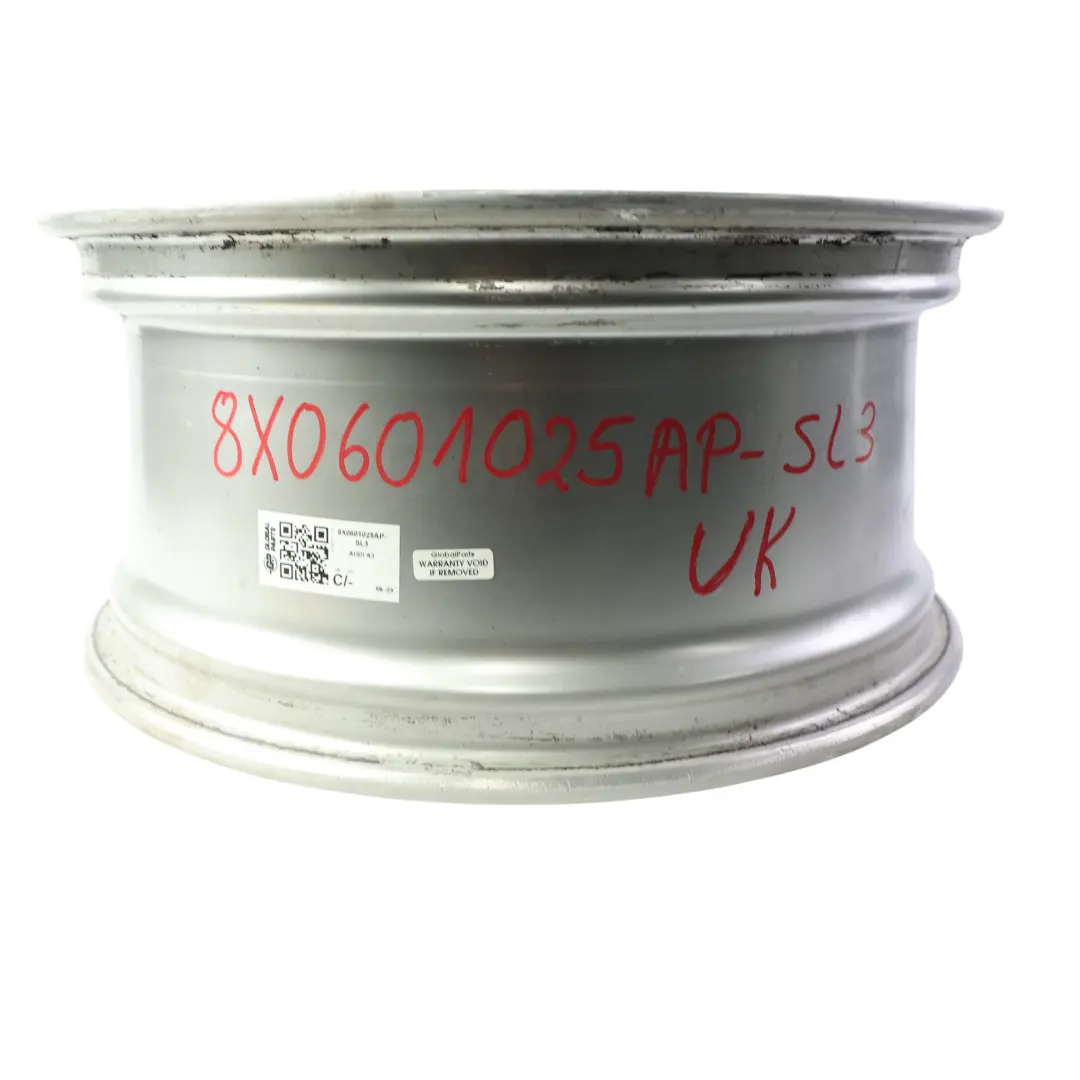 Audi A1 S1 8X Alloy Wheel Rim Silver17" 7.5J ET:36 - SKU 8X0601025AP-SL3 - Part number 8X0601025AP