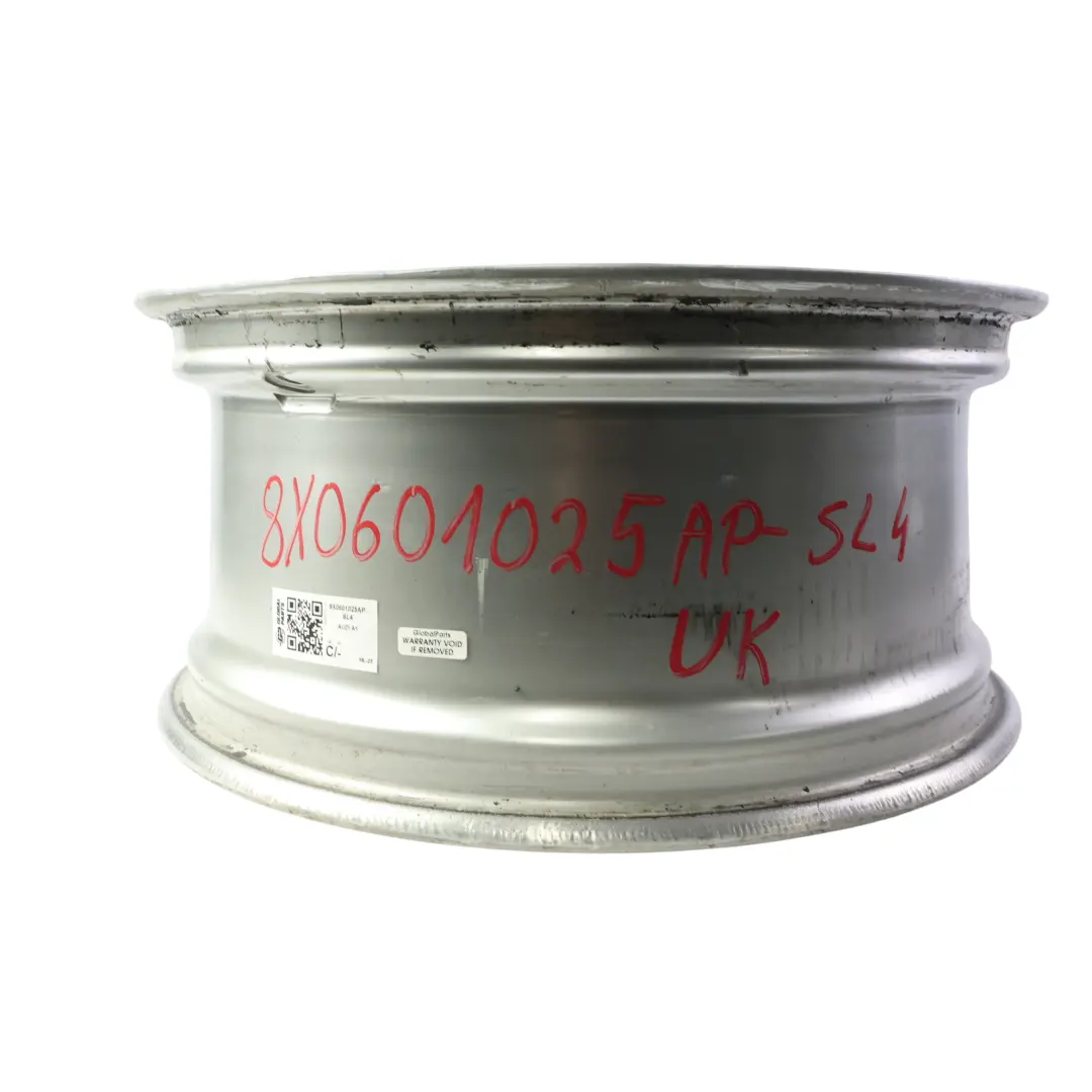 Alloy Wheel Rim 17" 7.5J ET:36 to Audi A1 S1 8X Silver with Part number 8X0601025AP Audi A1 S1 8X Silver Alloy Wheel Rim 17" 7.5J ET:36 - SKU 8X0601025AP-SL4 - Part number 8X0601025AP