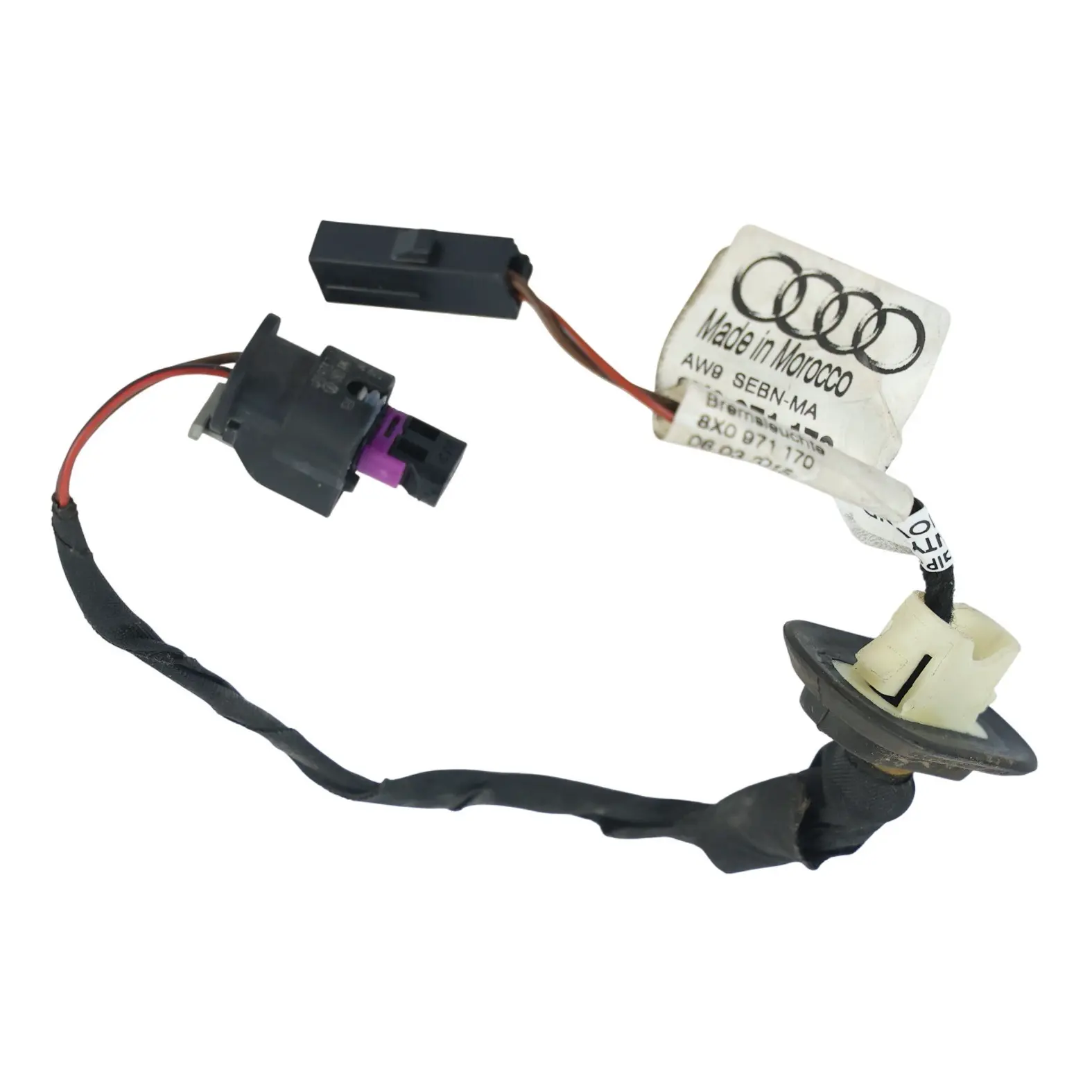 Audi A1 S1 8X A6 C8 Rear Upper Brake Light Wiring Harness Wiring Loom 8X0971170