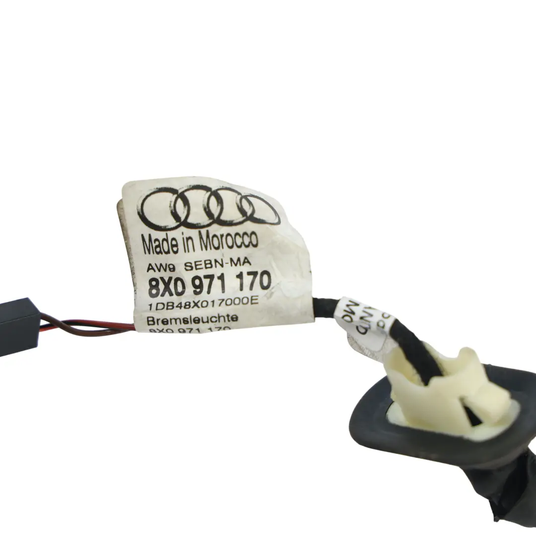 Audi A1 S1 8X A6 C8 Rear Upper Brake Light Wiring Harness Wiring Loom - SKU 8X0971170 - Part number 8X0971170