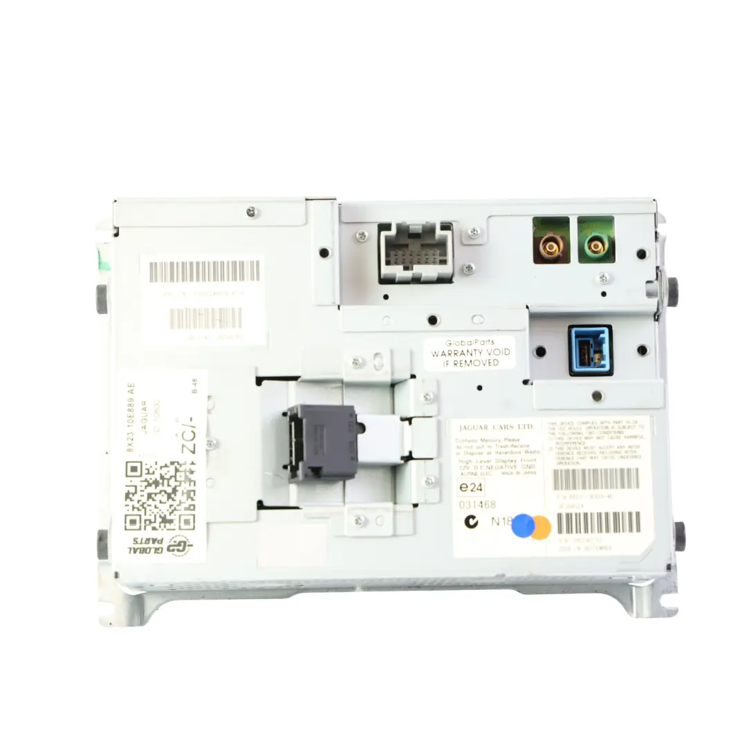 Jaguar Xf X250 Satelite Navigation Display Screen Control Unit - SKU 8X23-10E889-AE - Part number 8X23-10E889-AE