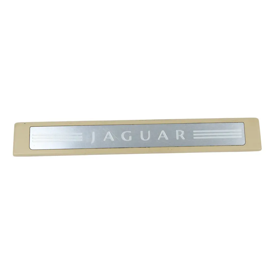 Door Sill Trim Cover Panel Front Left N/S to Jaguar XF X250 with Part number 8X23-13201-A Jaguar XF X250 Door Sill Trim Cover Panel Front Left N/S - SKU 8X23-13201-A-2 - Part number 8X23-13201-A