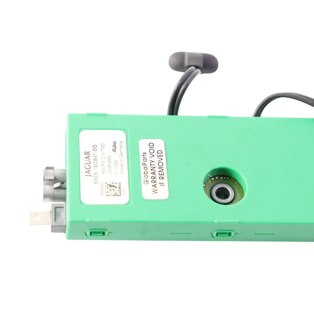 Aerial Antenna Signal Booster Amplifier Module to Jaguar XF X250 with Part number 8X23-18C847-BB Jaguar XF X250 Aerial Antenna Signal Booster Amplifier Module - SKU 8X23-18C847-BB - Part number 8X23-18C847-BB