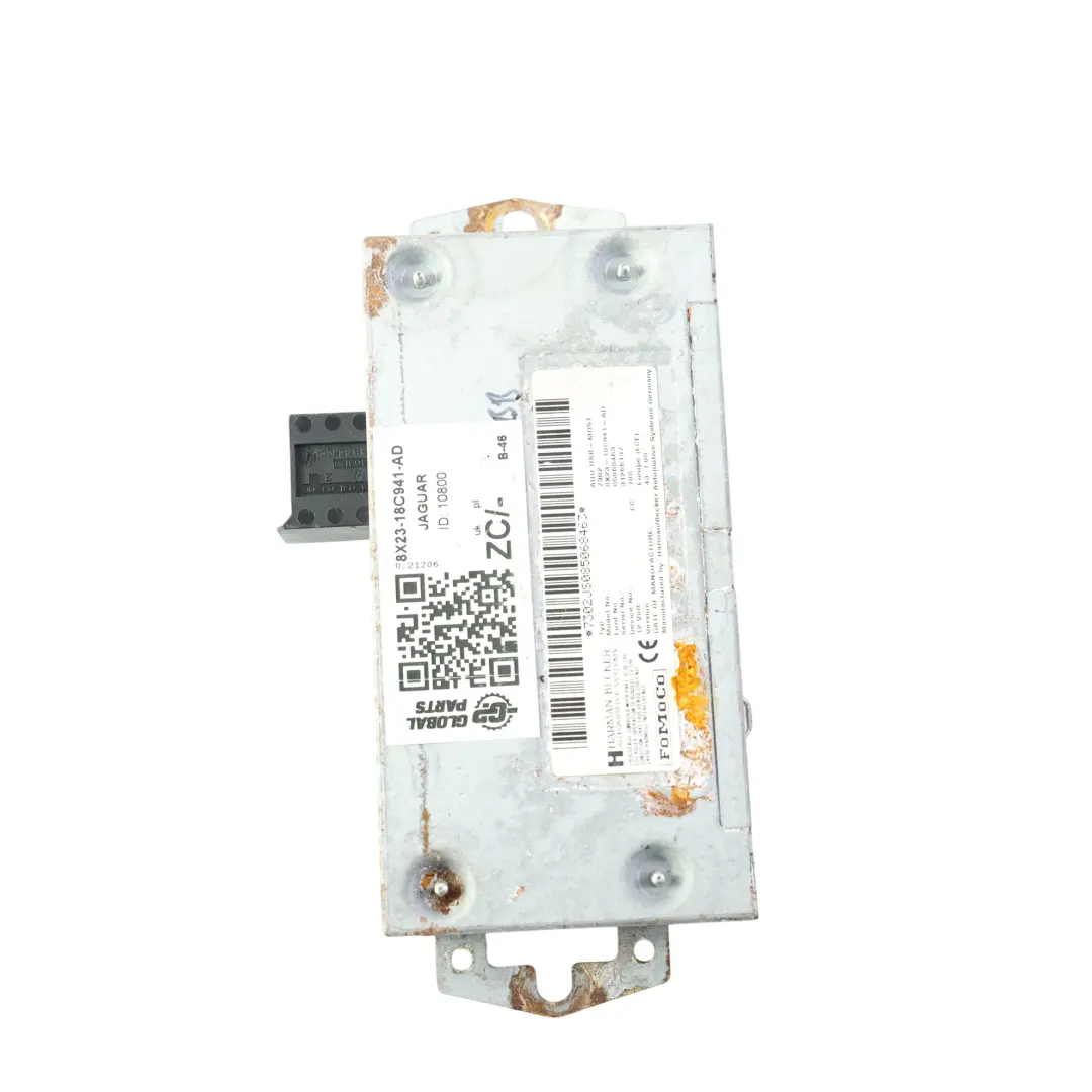 Módulo Conectividad Audio Unidad Control ECU para Jaguar XF X250 con número de pieza 8X23-18C941-AD Jaguar XF X250 Módulo Conectividad Audio Unidad Control ECU - SKU 8X23-18C941-AD - Número de pieza 8X23-18C941-AD
