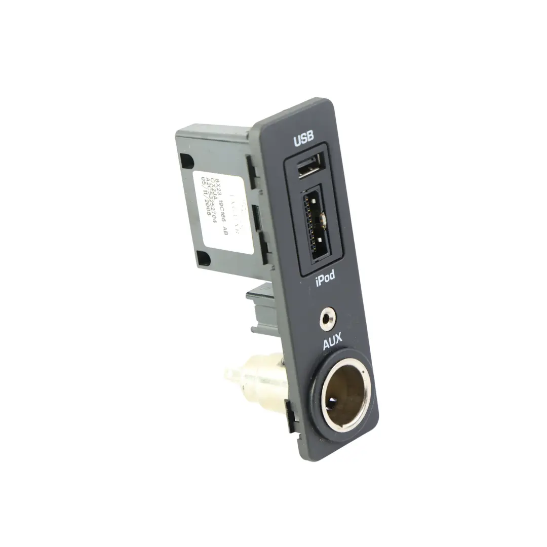 USB AUX iPod Eingang Buchse Anschluss Port für Jaguar XF X250 mit Teilenummer 8X23-19C166-AB Jaguar XF X250 USB AUX iPod Eingang Buchse Anschluss Port - SKU 8X23-19C166-AB - Teilenummer 8X23-19C166-AB