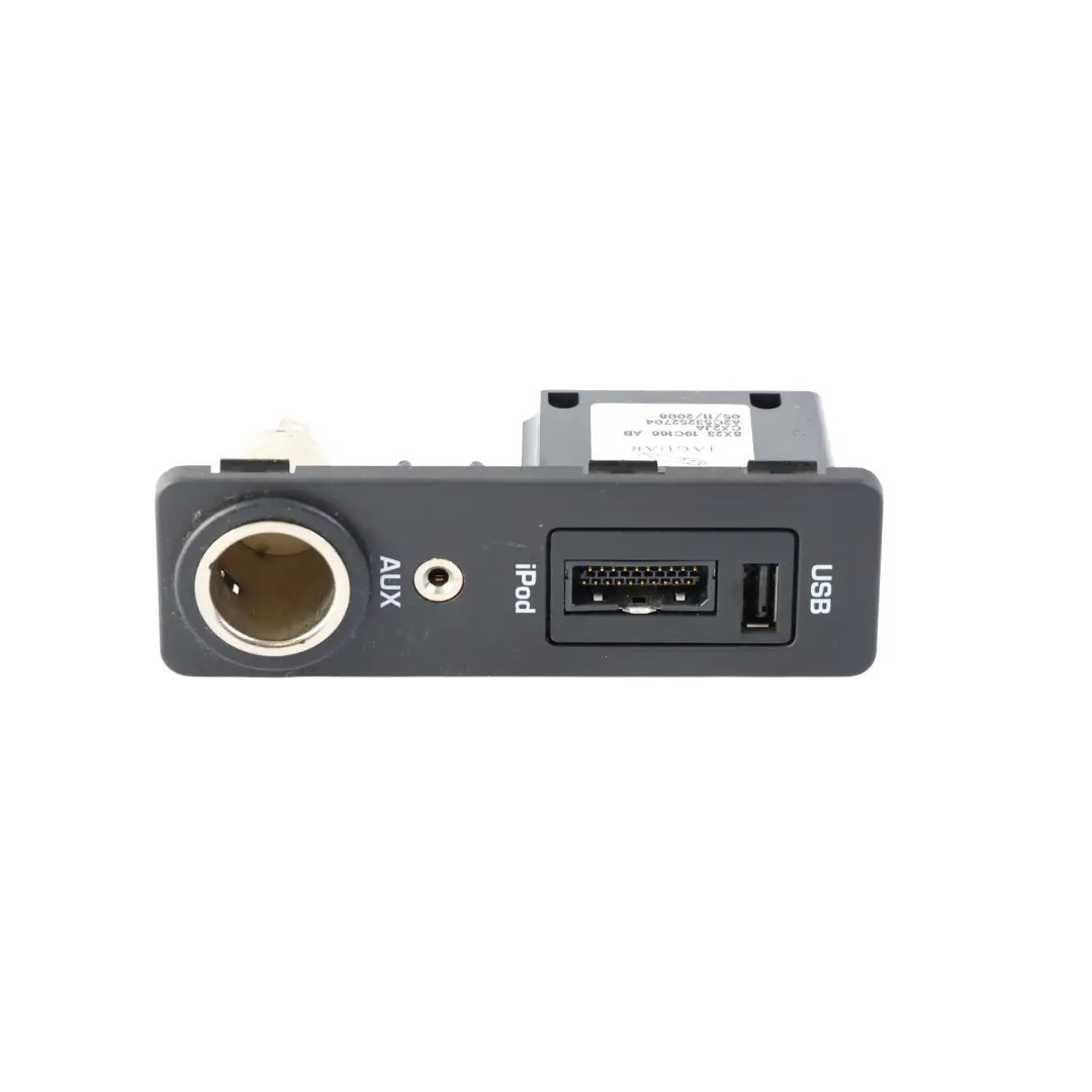 Jaguar XF X250 Prise Connecteur USB AUX iPod - SKU 8X23-19C166-AB - Numéro de pièce 8X23-19C166-AB