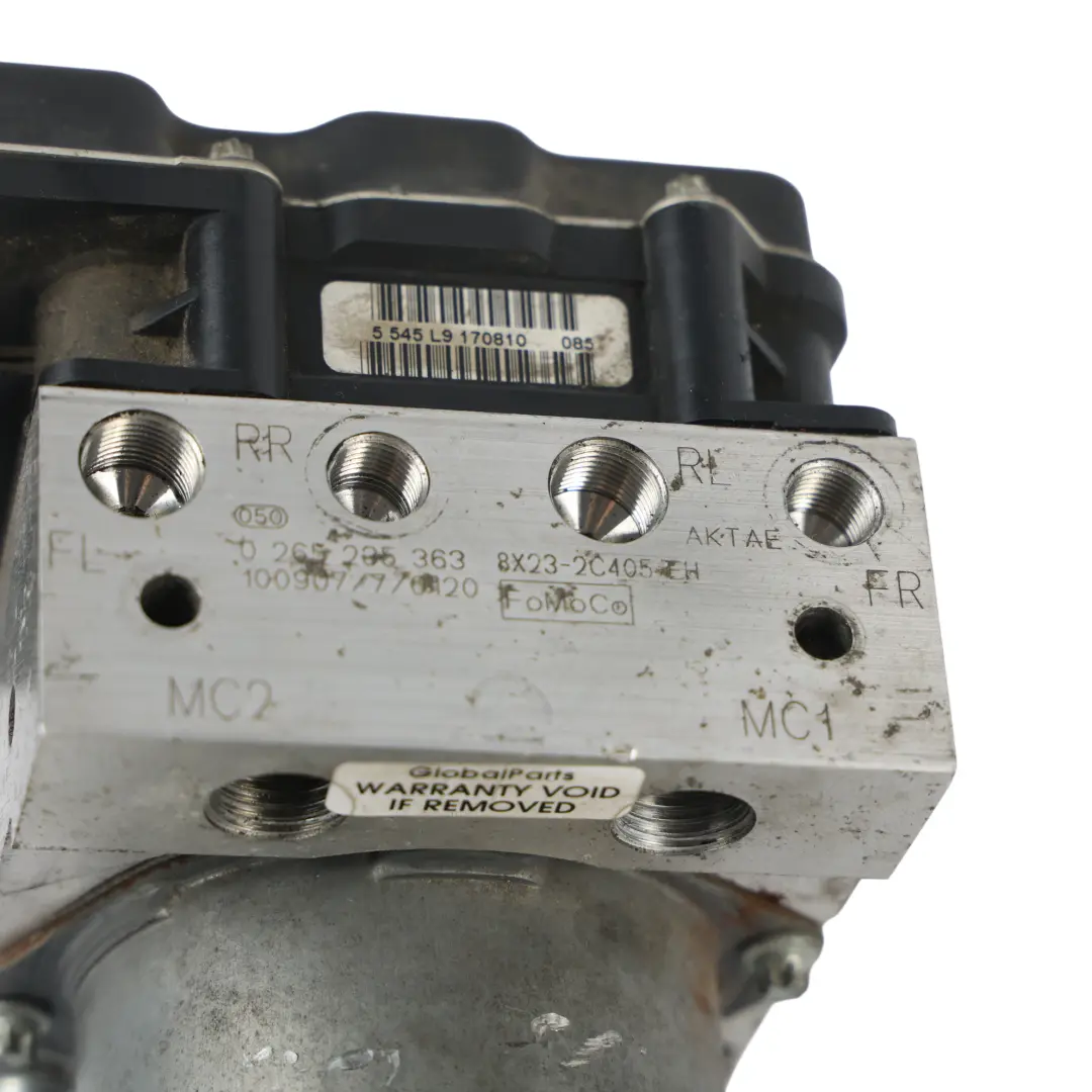 Jaguar XF X250 Modulo Pompa Controllo ABS Antibloccaggio Freni 8X23-2C405-EH - SKU 8X23-2C405-EW - Numero di parte 8X23-2C405-EW