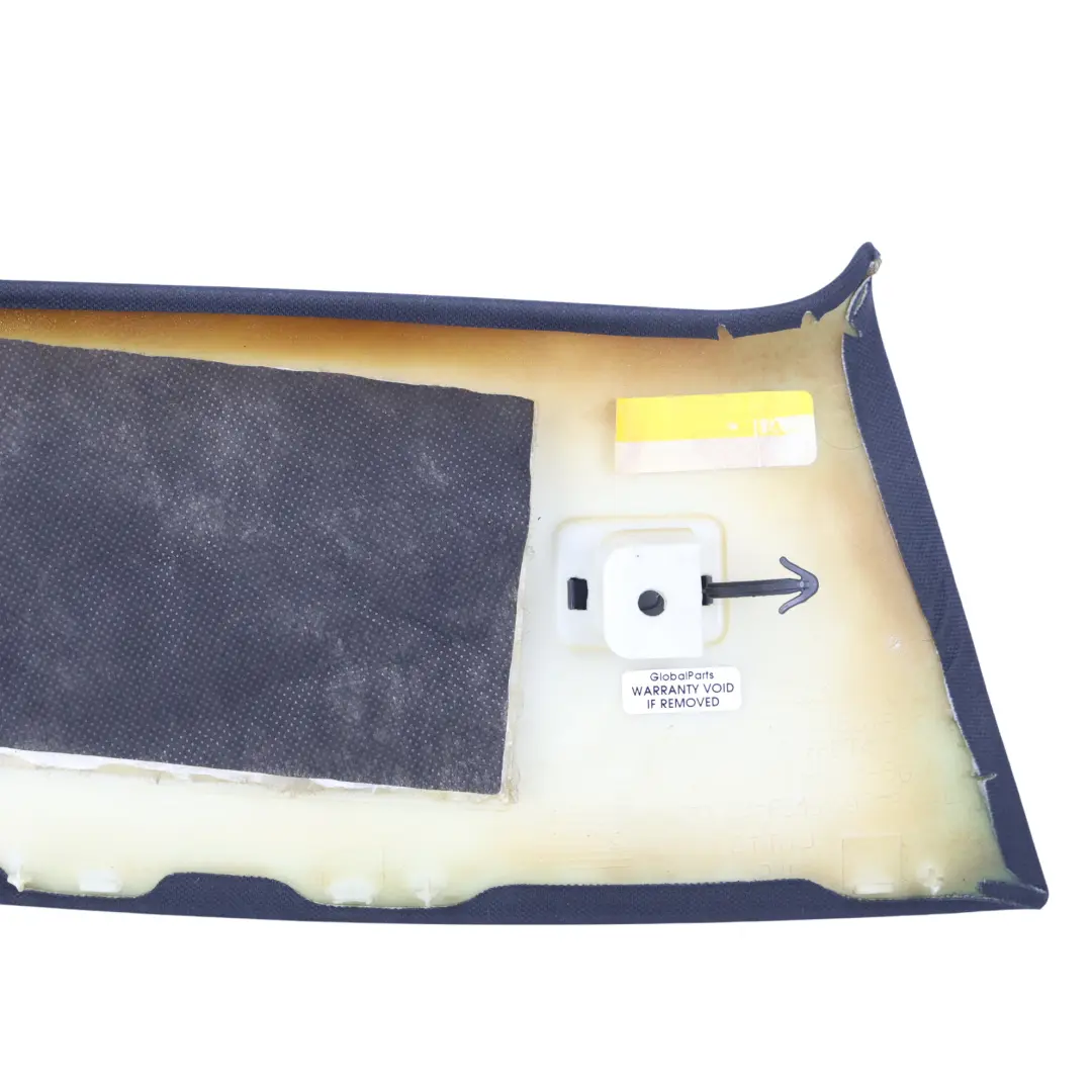 Jaguar XF X250 Pillar Trim Cover Panel Rear Right O/S Black - SKU 8X23-F519A96-BG - Part number 8X23-F519A96