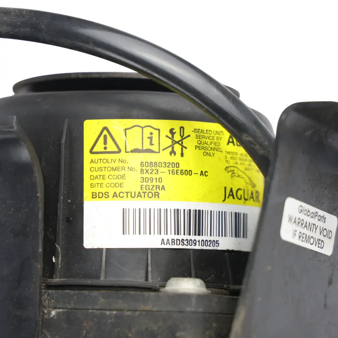 Jaguar XF X250 Pedestrian Protection Bonnet Actuator - SKU 8X23-16E600-AC-2 - Part number 8X23-16E600-AC