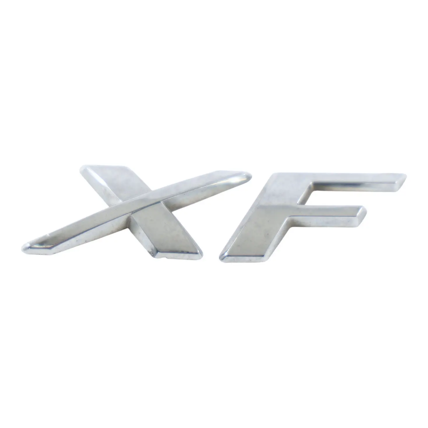 Jaguar XF X250 Rear Boot Lid Badge Emblem Trunk XF Lid Logo Chrome 8X23-42550-BA