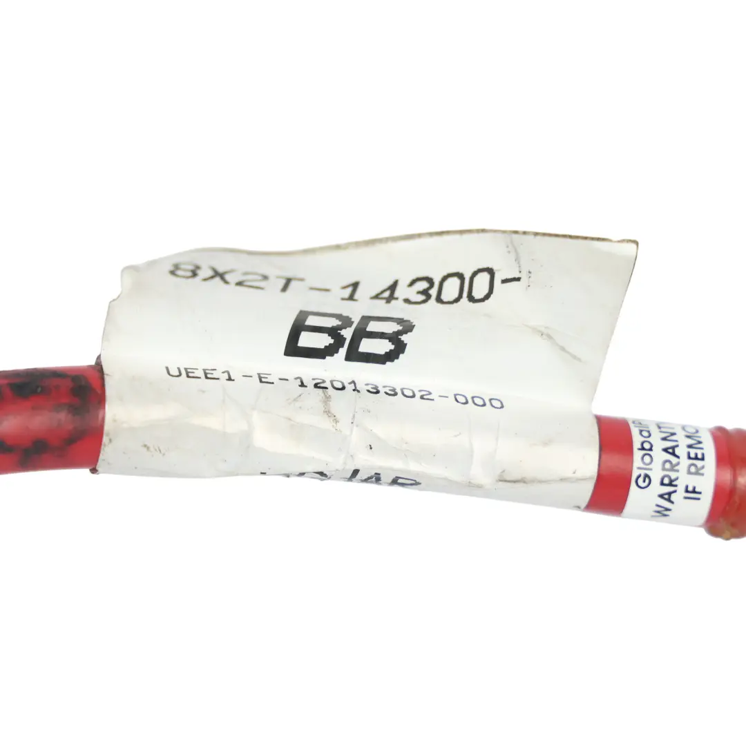 Klema Przewód Kabel Plusowy Akumulatora do Jaguar XF X250 o numerze 8X2T-14300-BB Jaguar XF X250 Klema Przewód Kabel Plusowy Akumulatora - SKU 8X2T-14300-BB - Numer Części 8X2T-14300-BB