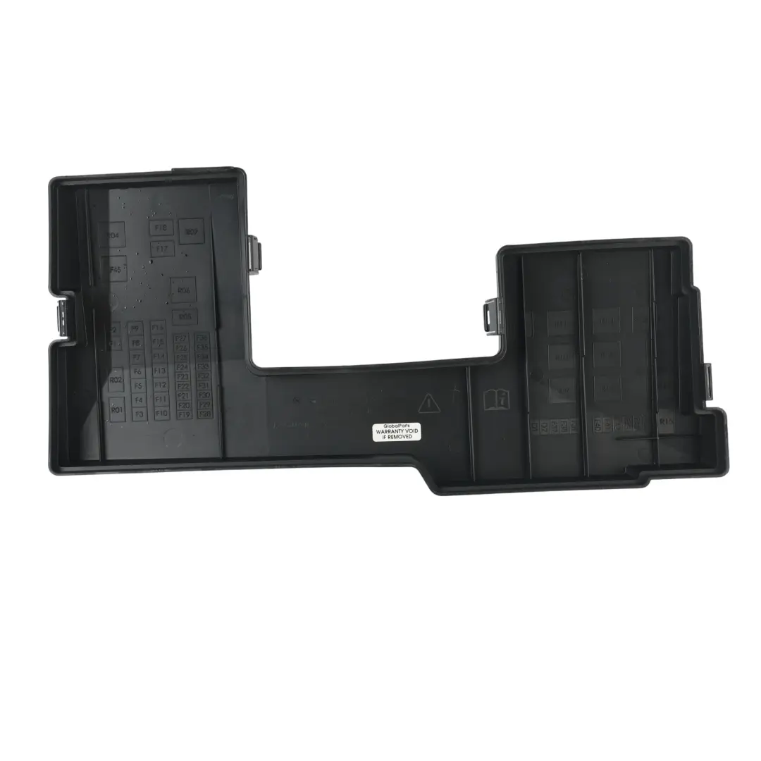 Jaguar XF X250 Fuse Relay Box Fusebox Cover Lid Panel Trim - SKU 8X2T-14A075-AB - Part number 8X2T-14A075-AB