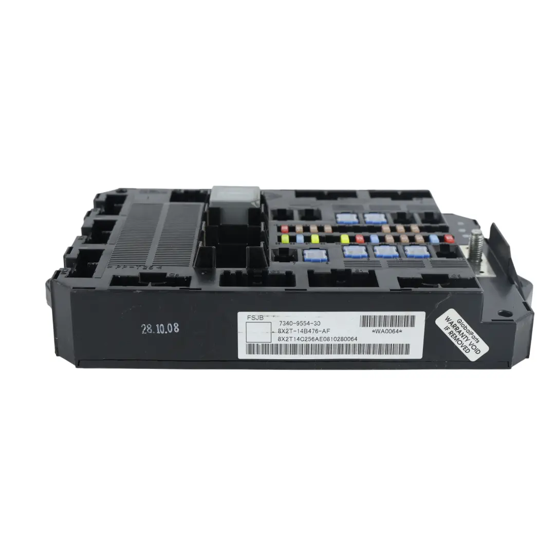Jaguar XF X250 Boîtier Fusibles Relais Avant Unité Commande F - SKU 8X2T-14B476-AF - Numéro de pièce 8X2T-14B476-AF