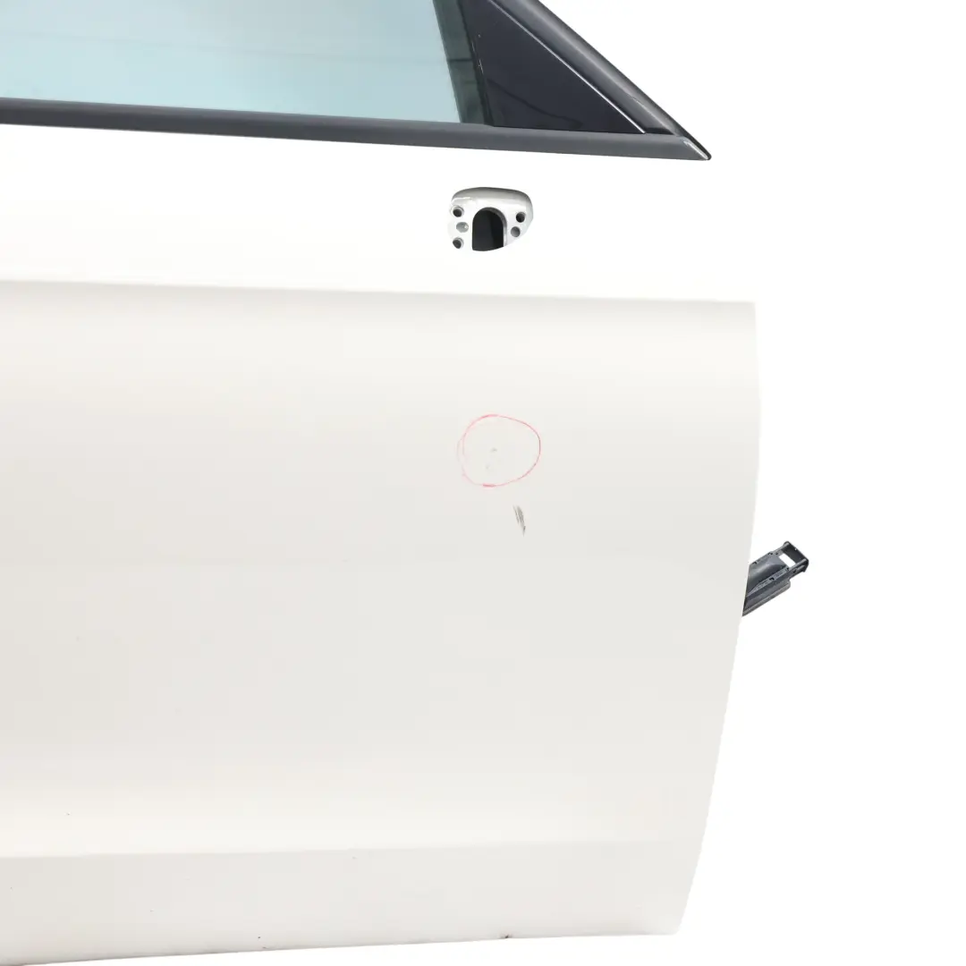 Audi A1 8X Drzwi Przednie Prawe Amalfi White Białe - Y9K - SKU 8X4831052A-AWH - Numer Części 8X4831052A