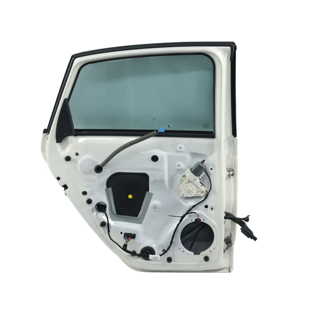 Door Left N/S Amalfi White - Y9K to Audi A1 8X Rear with Part number 8X4833051B Audi A1 8X Rear Door Left N/S Amalfi White - Y9K - SKU 8X4833051B-AWH - Part number 8X4833051B