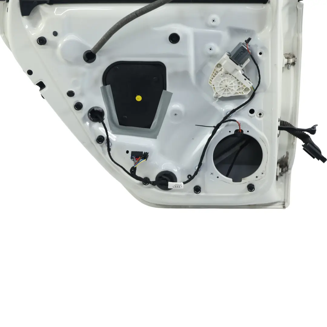 Door Left N/S Amalfi White - Y9K to Audi A1 8X Rear with Part number 8X4833051B Audi A1 8X Rear Door Left N/S Amalfi White - Y9K - SKU 8X4833051B-AWH - Part number 8X4833051B