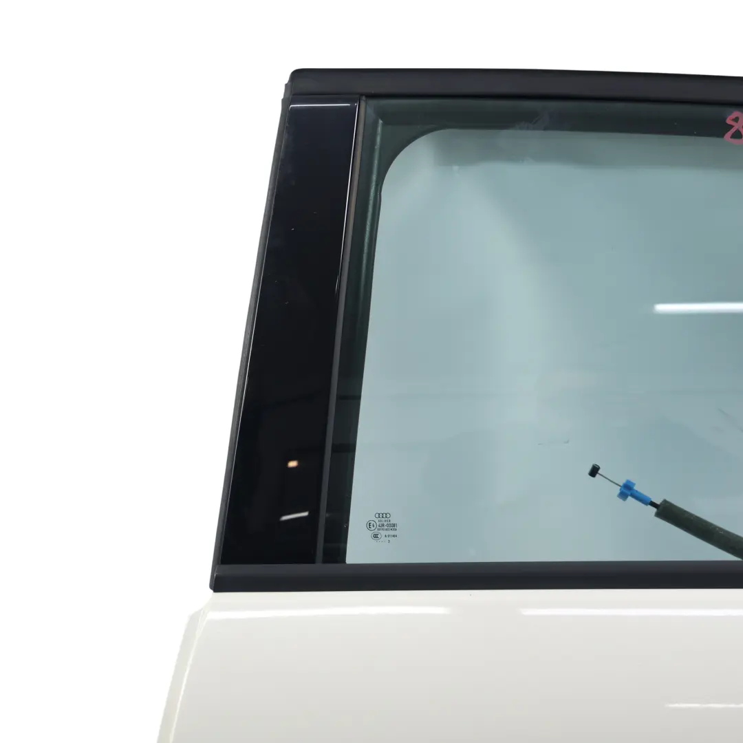 Door Left N/S Amalfi White - Y9K to Audi A1 8X Rear with Part number 8X4833051B Audi A1 8X Rear Door Left N/S Amalfi White - Y9K - SKU 8X4833051B-AWH - Part number 8X4833051B